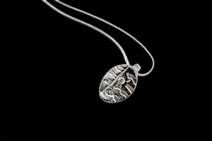 Sterling Silver Egyptian Style Pendant